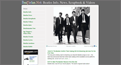 Desktop Screenshot of beatlefan.net
